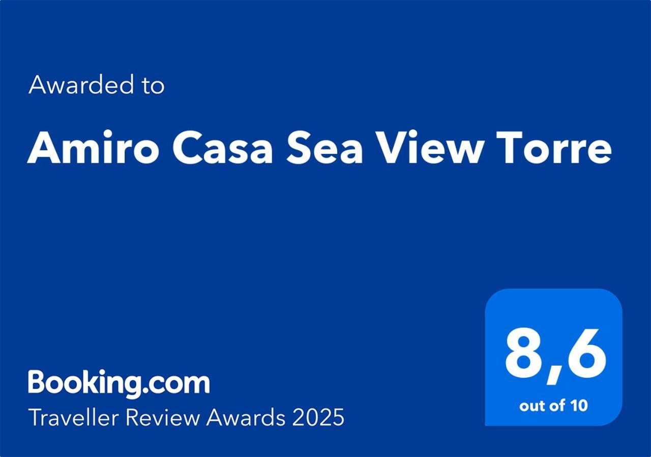 ジェノヴァAmiro Casa Sea View Torreアパートメント エクステリア 写真